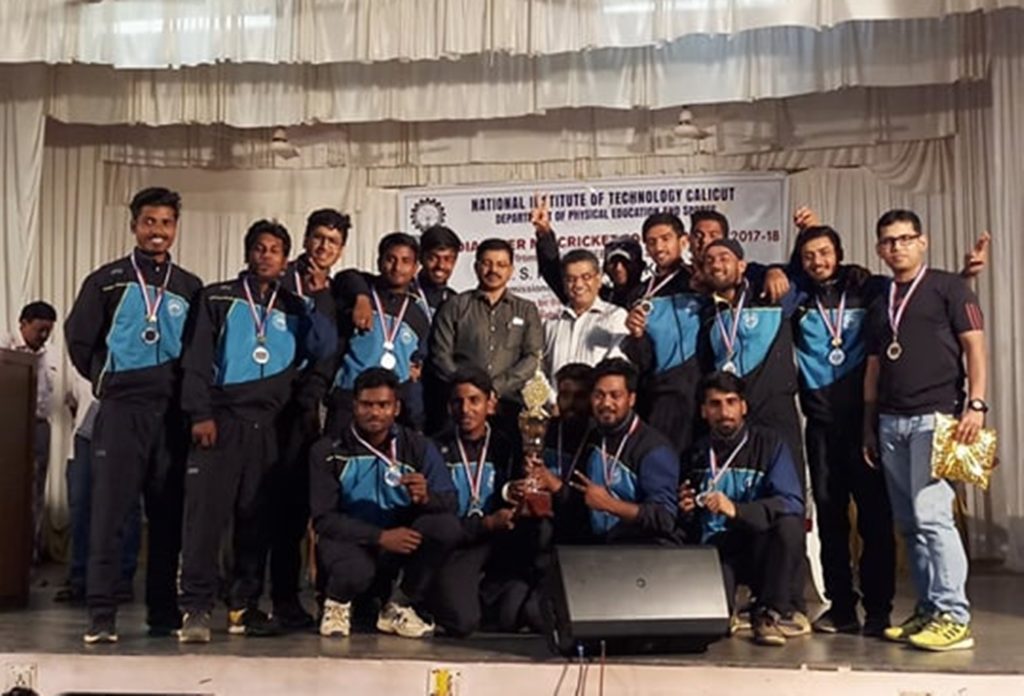 राष्ट्रीय प्रौधोगिकी संस्थान , पटना की क्रिकेट टीम ने रचा इतिहास